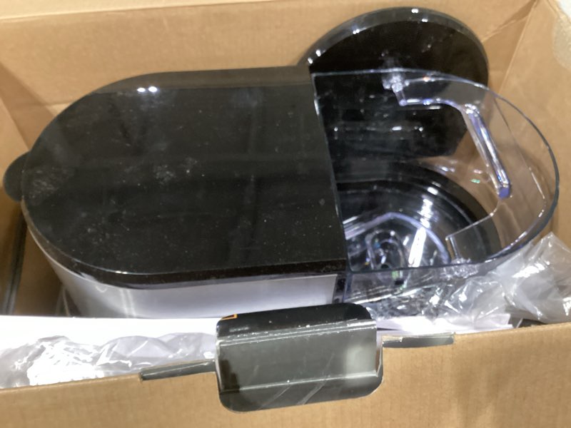 Condition photo showing As Is for Braun MultiServe Plus 10-Cup Drip Coffee Maker - Hot & Cold Multi-Serve Brewer with Timer and Auto Start, Hot Water Dispenser, Over Ice Function, Stainless Steel & Pod-Free Design, KF9370SI Multiserve Hot Water