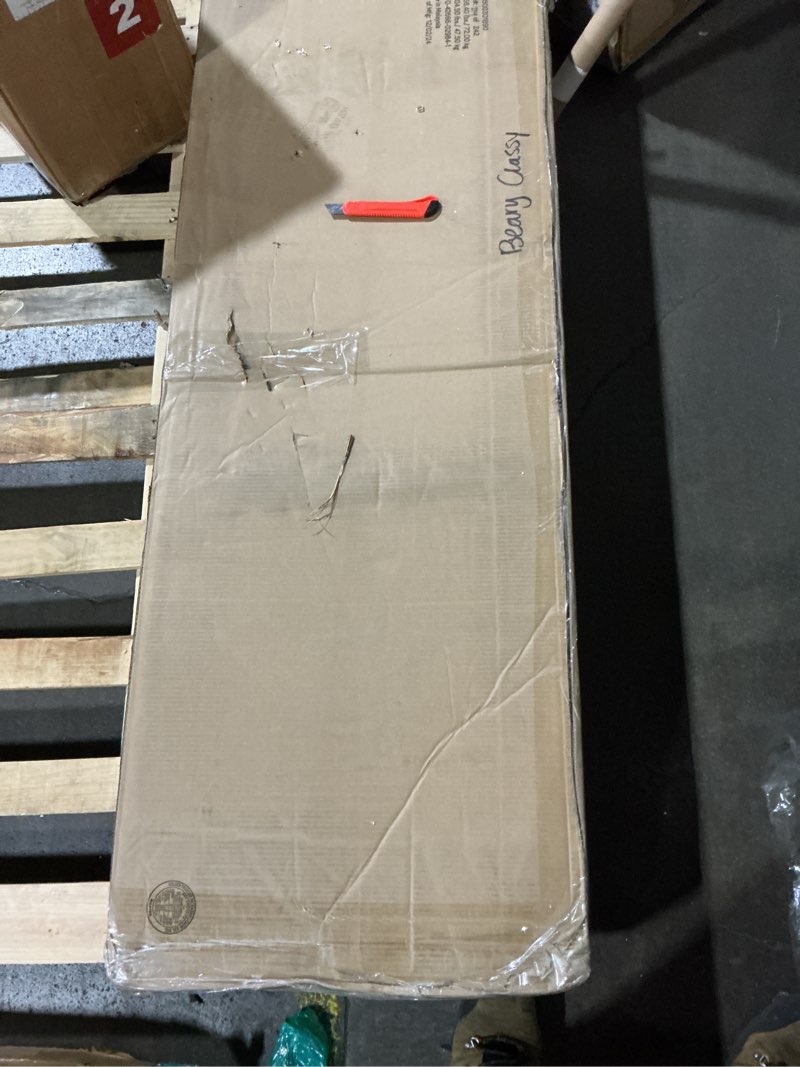 Condition photo showing Good Condition for Sauder Select Multipurpose Bedroom Armoire Wardrobe Closet Pantry Storage Cabinet with Storage Drawers and Hanging Rail, in Cinnamon Cherry