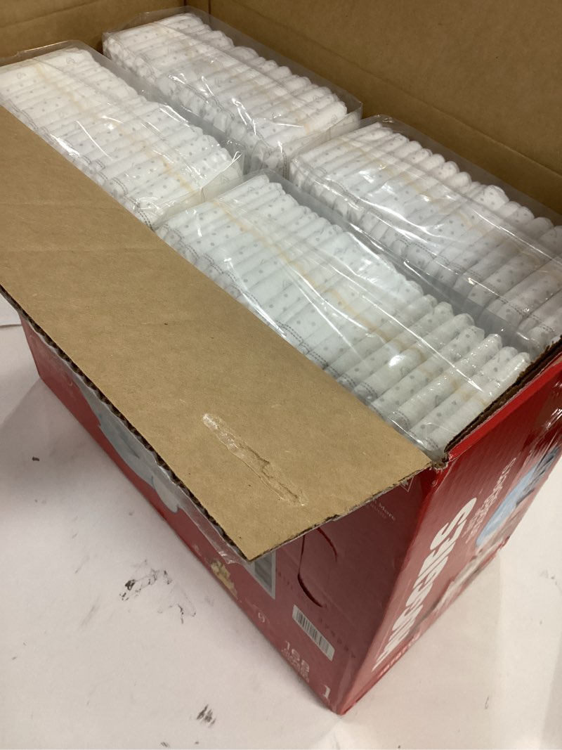 Condition photo showing New/Like New for (Size:1)Huggies Size 1 Diapers, Little Snugglers Baby Diapers, Size 1 (8-14 lbs), 168 Count, Packaging May V