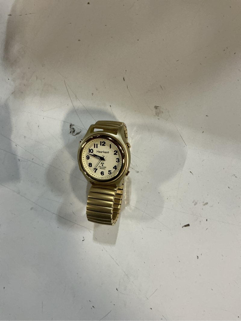Condition photo showing Good Condition for hearkent talking watch for women-elderly or visually impaired watches american-style english voice timekeeping watch-ideal gifts for mother or sisters. gold