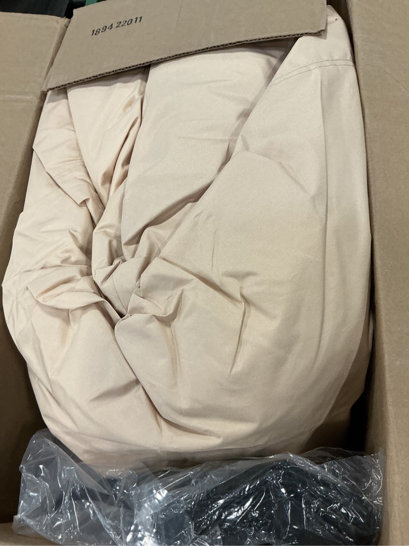 Condition photo showing Good Condition for Winter Gazebo Cover for 10x12 Outdoor Hardtop Gazebos, Waterproof Enclosed Canopy Protective Covers Gazebo Accessories with 4 Sand Bags Beige 10*12ft