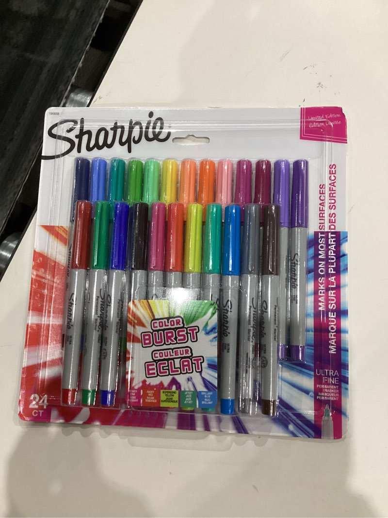 Condition photo showing New/Like New for Sharpie Color Burst Ultra Fine Markers
