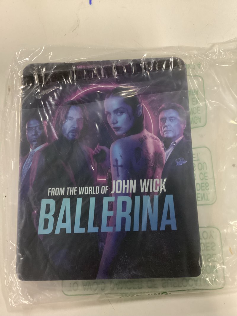 Condition photo showing New/Like New for ballerina - bluray, digital, 4k ultra hd [4k uhd]