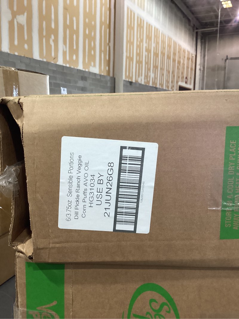 Condition photo showing New/Like New for veggie puffs
