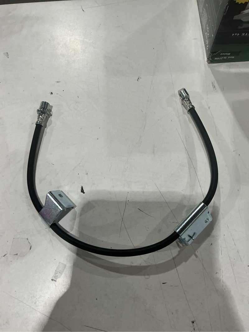 Condition photo showing As Is for dorman h620442 front passenger side brake hydraulic hose for specific cadillac / chevrolet / gmc models fits select: 1999-2007 chevrolet silverado  2000-2006 chevrolet tahoe