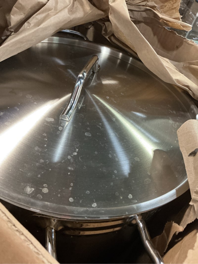 Condition photo showing As Is for Cooks Standard 02616 Professional Grade Lid 30 Quart Stainless Steel Stockpot, Silver