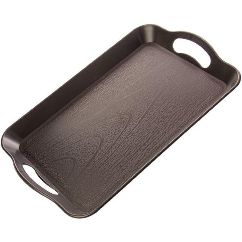 Small Textured Cafeteria Tray with Handles set of 2 