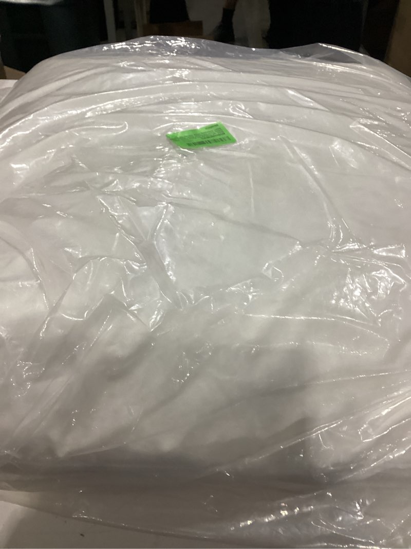 Condition photo showing New/Like New for down and feathers fill pillow insert, 100% cotton cover 233 thread count, square pillow insert, decorative throw pillows (23"x23")