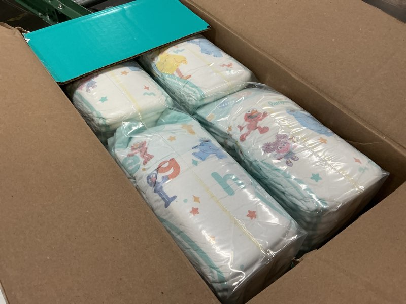 Condition photo showing Good Condition for pampers diapers - baby dry - size 6, 112 count, absorbent disposable infant diaper (packaging may vary) size 6 112