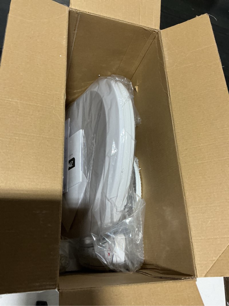 Condition photo showing Good Condition for zmjh zma102d bidet toilet seat, round smart unlimited warm water, vortex wash, electronic heated, warm air dryer, rear and front wash, led light, need electricity, white, (round)