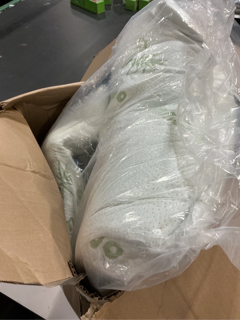 Condition photo showing Good Condition for InteVision Foam Bed Wedge Pillow (26" x 25" x 7.5") and Headrest Set, 2" Memory Foam Top - Helps Relief from Acid Reflux, Post Surgery, Snoring