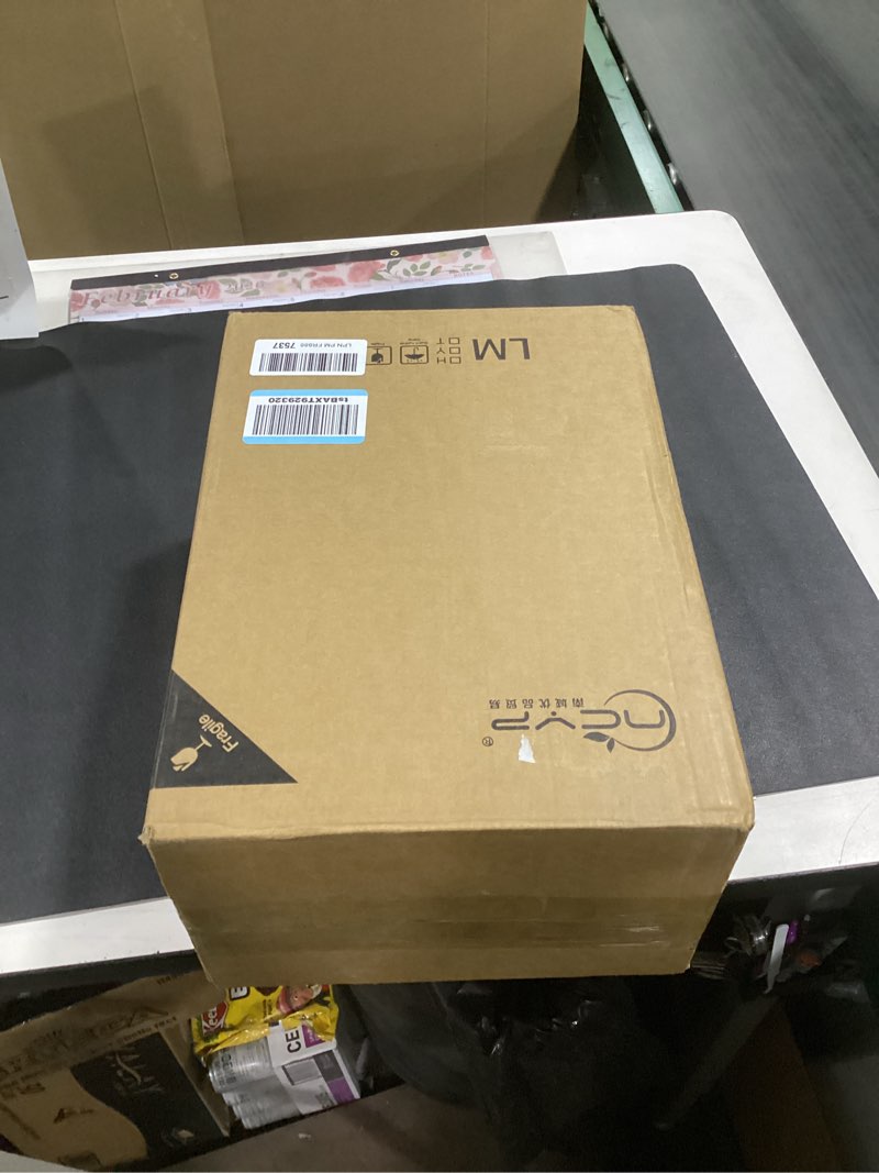 Condition photo showing New/Like New for NCYP 12.6" x 5.9" x 9" Wedding Cards Box with Slot and Lock, Glass Card Holder for Party Reception, Centerpiece, Home Decorative, Gold (Glass Box Only) Slot Length 7.3 Inches 12.6 x 5.9 x 9 inches Gold
