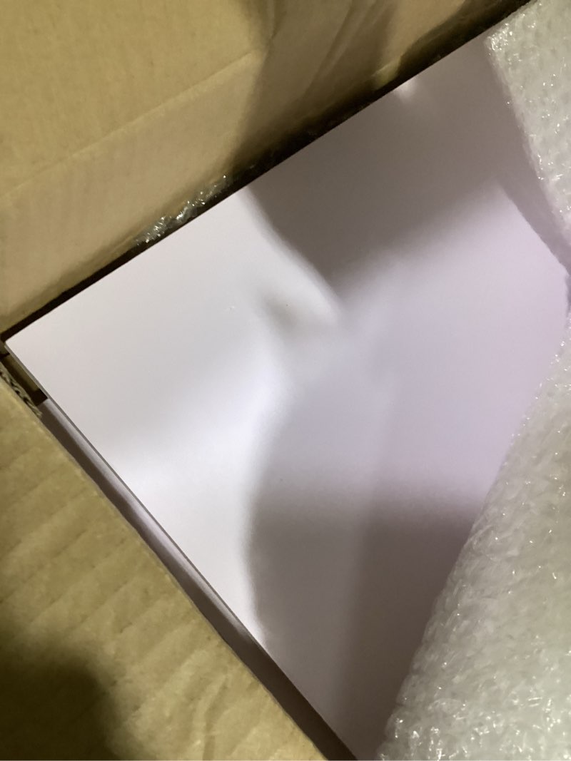 Condition photo showing As Is for hoolerry 5 pcs wire shelf covers foamed pvc wire rack covers for removable closet (not wood) pantry shelves for cabinet bathroom kitchen shelving decoration(wood color,29x16 inch) 29x16 inch wood color