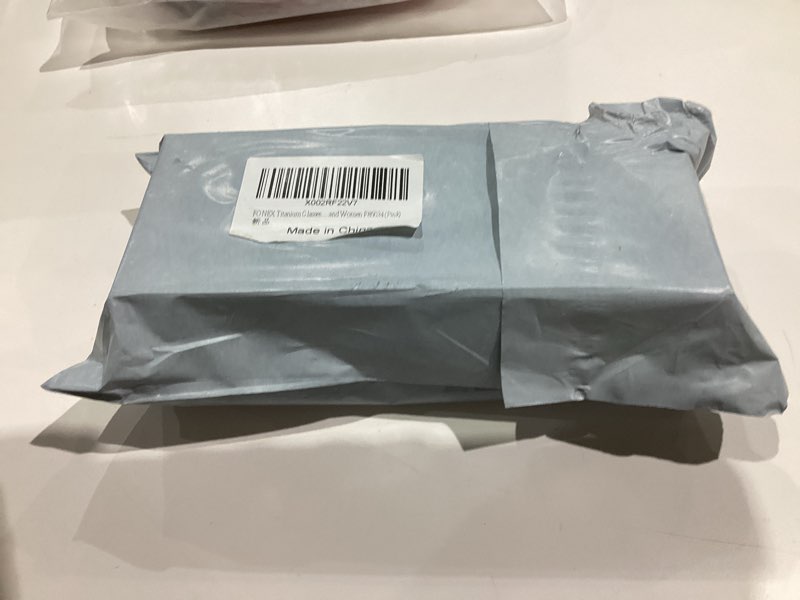 Condition photo showing New/Like New for FONEX Titanium Glasses Frame,Rimless Frameless Optical Eyewear Eyeglasses for Men and Women F85634 Pink