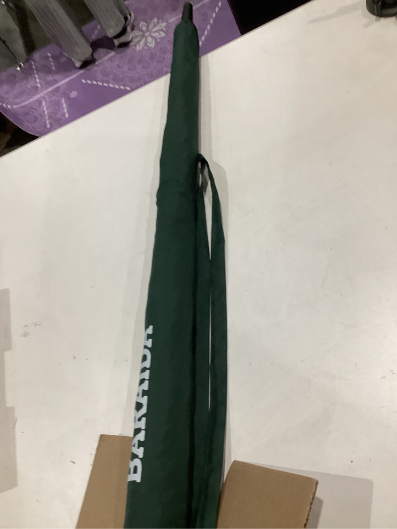 Condition photo showing New/Like New for baraida golf umbrella large 54/62/68/72 inch, extra large oversize double canopy vented windproof waterproof umbrella, automatic open golf umbrella for men and women and family. alpine green 68 inch