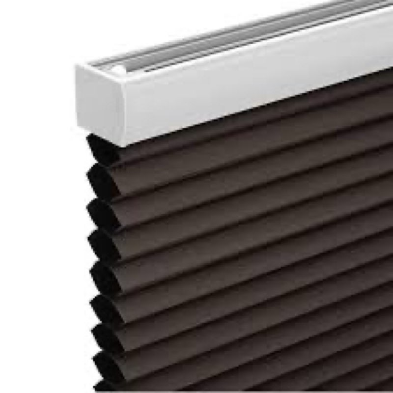 Changshade Cordless Cellular Shades, Blackout Honeycomb Shades for Windows, Pull Down Pleated Blinds