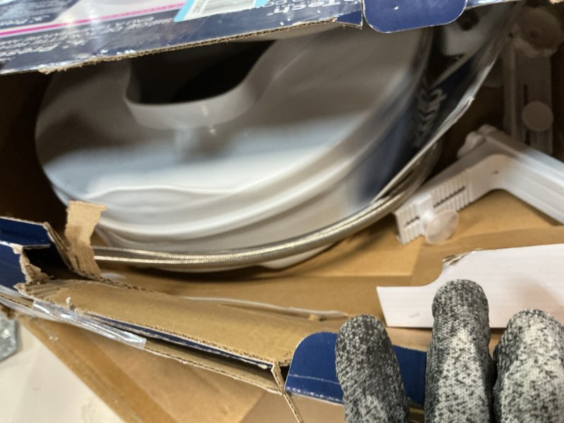 Condition photo showing Good Condition for Drive Medical PreserveTech Raised Toilet Seat with Bidet (Adjustable Temperature) Toilet Seat Riser, Elevated Toilet Seats for Seniors, Toilet Seat Bidet, Toilet Seat Elevator with Bidet Sprayer