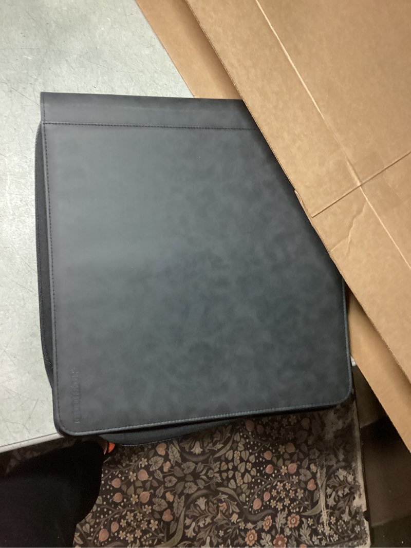 Condition photo showing New/Like New for Graded Card Binder - Holds 60 PSA Slabs, Graded Cards Album with 6 Slot, Graded Card Storage Holder compatible with CGC/PCG/PSA Slabs (Black) 6 Pockets Black