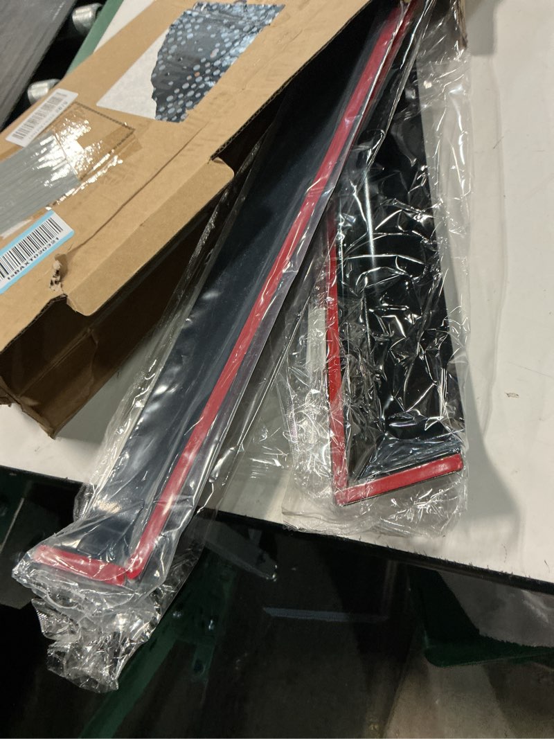 Condition photo showing New/Like New for window rain guards compatible 2019-2025 dodge ram 1500 crew cab new body 4pc window visors vent shade deflector full-size cabs only 19-23 dodge ram 1500 crew cab
