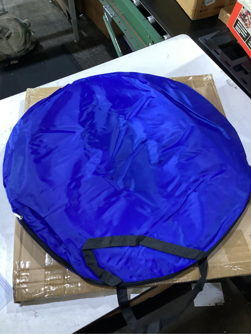 Condition photo showing New/Like New for dog agility training equipment tunnel:jopavo 10 foot agility tunnel with 2 pack sandbags, carry bag and 4 ground spikes.ideal agility equipment for dog obstacle course,exercise&park 2 pcs