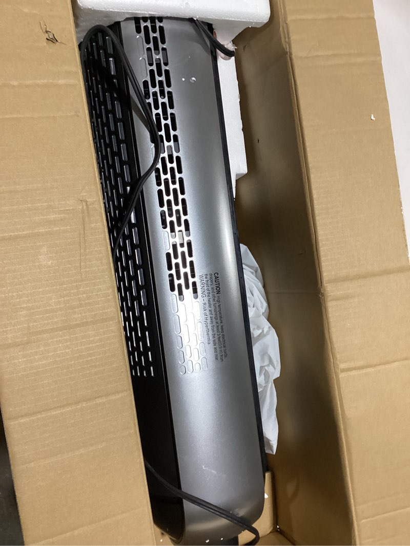 Condition photo showing Good Condition for Dreo Tower Fan and Heater Combo, 29.2ft/s Standing Fans for Bedroom, 17 Levels, 6 Modes, 120° Oscillation, 42 Inch, 12H Timer, 25dB Quiet, with Remote, for Office, Large Room, Silver