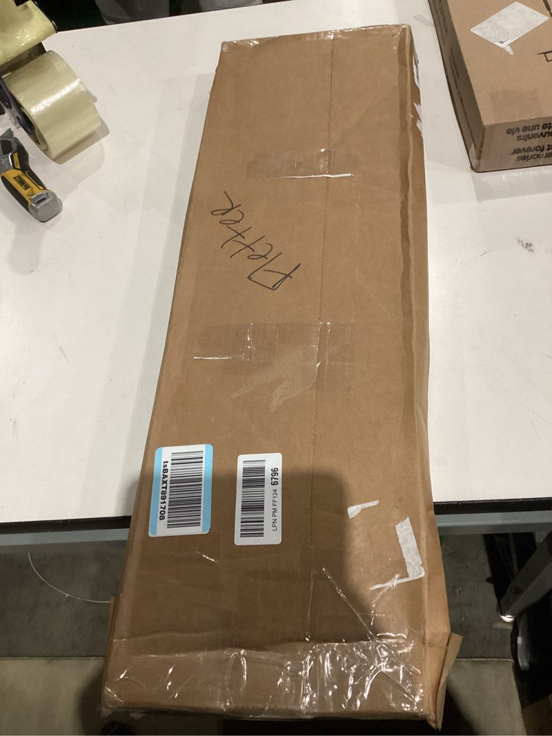 Condition photo showing As Is for Flame King Dual RV Propane Tank Cylinder Rack for RVs and Trailers for 40lb Tanks - KT40MNT (Tanks Sold Separately)