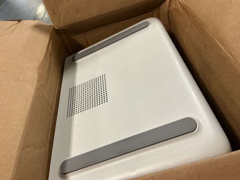 Condition photo showing As Is for official creality space pi x4 lite filament dryer, 4 spools filament dry box with dual-chamber heated storage, max 75? temerature, independent temperature control for pla, petg, abs, tpu, nylon, asa