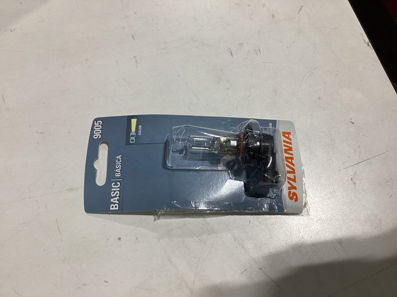 Condition photo showing Good Condition for sylvania 9005 basic halogen headlight bulb, 1 pack, compatible with multiple cars