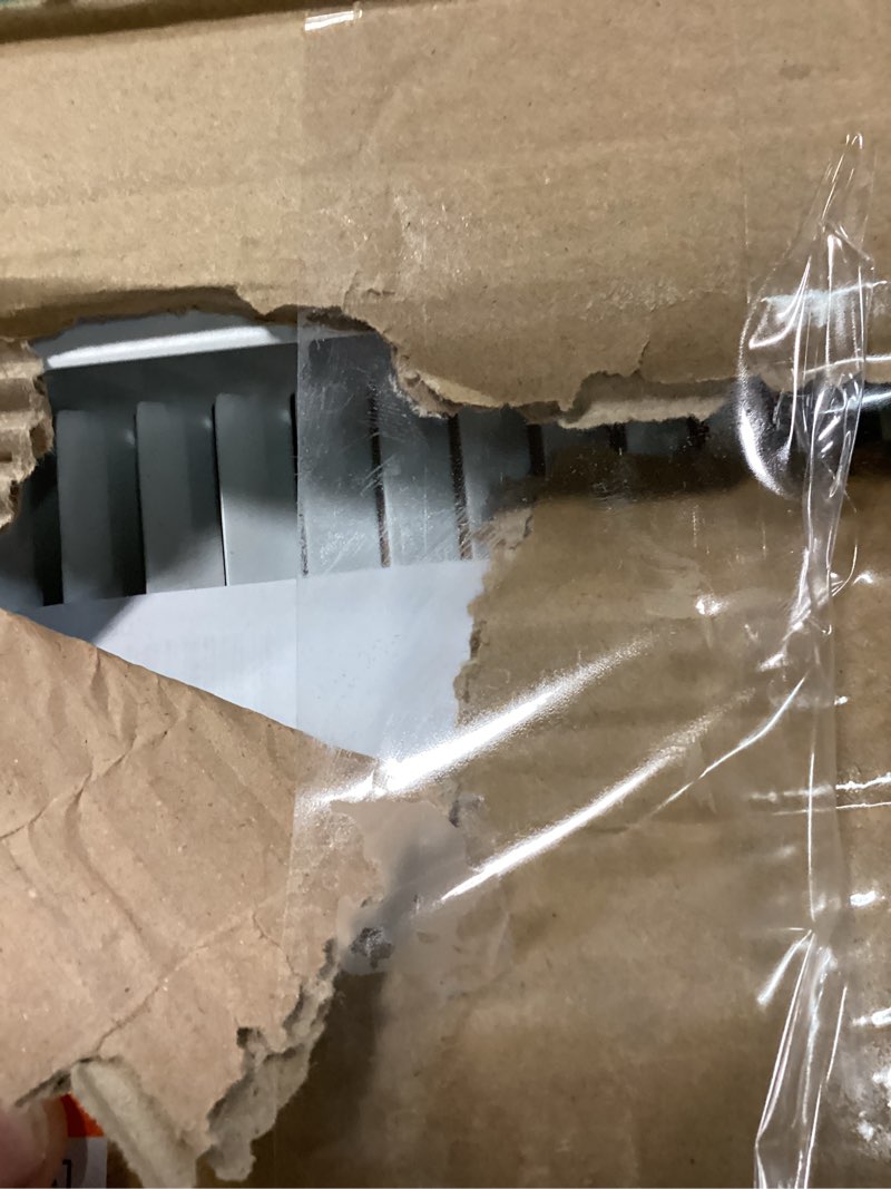 Condition photo showing Good Condition for ez-flo 16 x 16 inch (duct opening) return air vent cover for wall or ceiling, solid steel return air filter grille, hvac vent cover, white, 61654