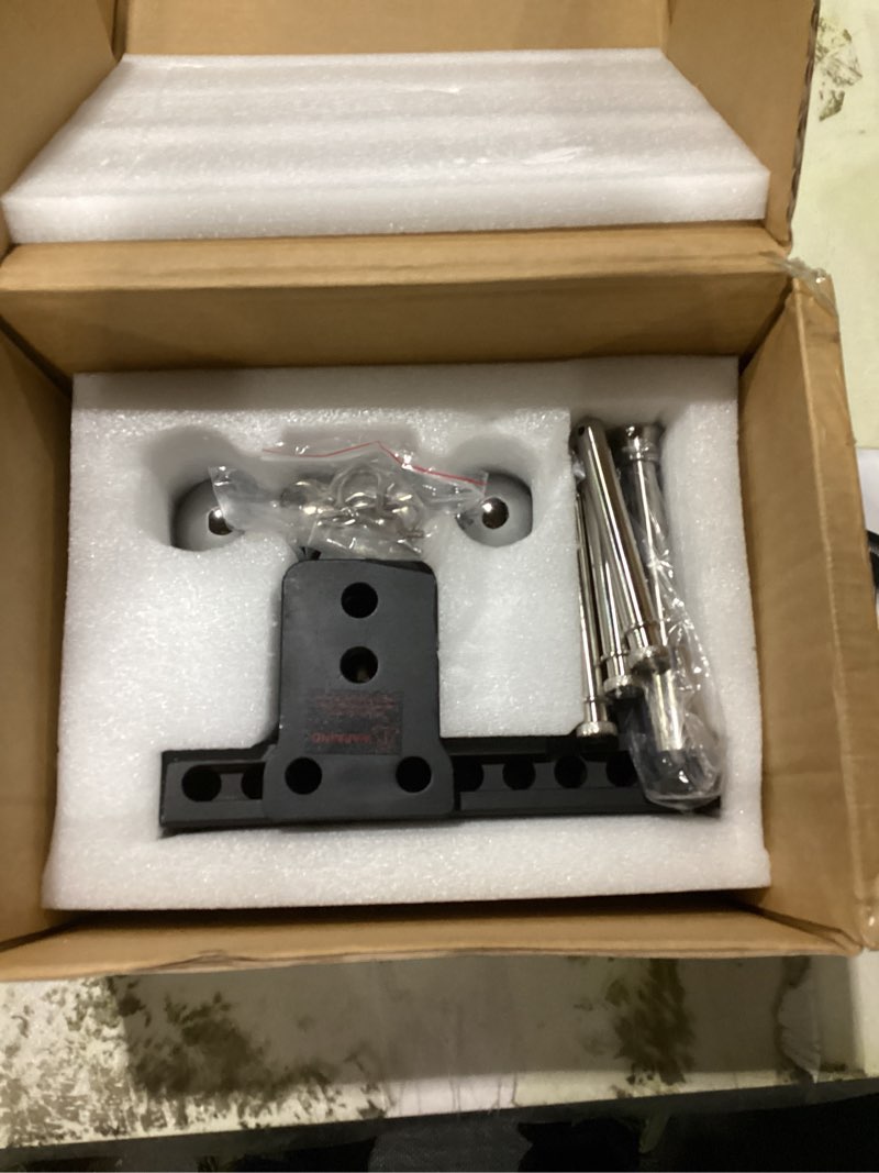 Geteen Trailer Hitches, Adjustable Trailer Hitch Ball Mount - Fits 2.0" Receiver, Dual Ball (2" x 2-