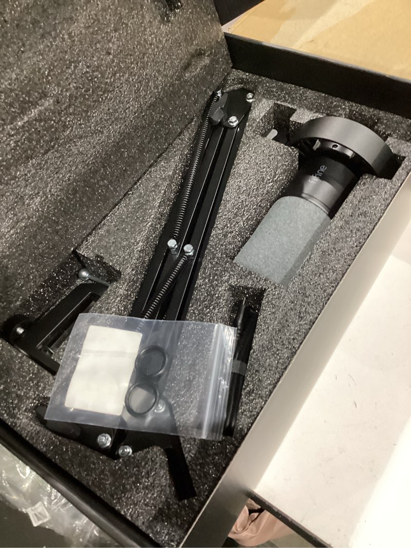 Condition photo showing Good Condition for fifine k688 podcast microphone kit, usb/xlr dynamic microphone with boom arm for pc/xlr mixer, gaming mic with mute button, headphone jack for vocal, voice-over, streaming, music recording -k688ct black