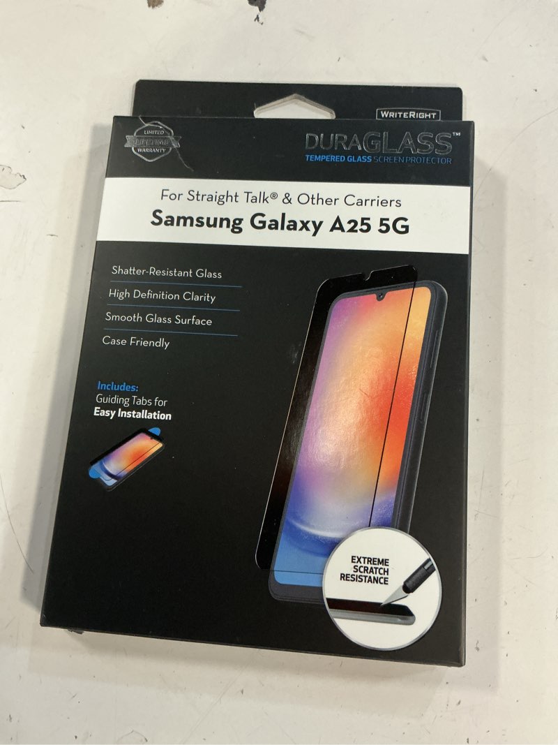 Condition photo showing New/Like New for duraglass tempered glass screen protector for samsung galaxy a25 5g
