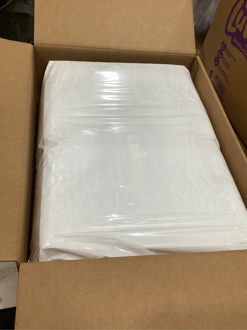 Condition photo showing New/Like New for luvs diapers - size 5, 172 count, bluey platinum protection baby diaper size 5 172