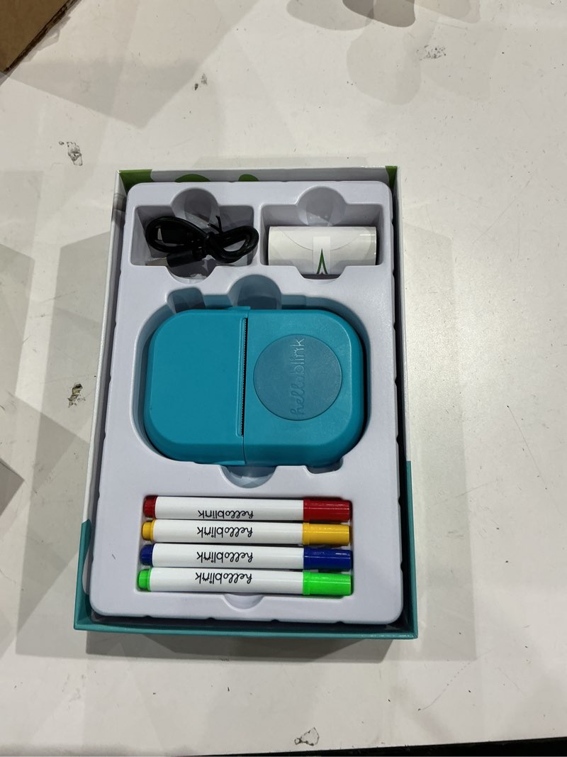 Condition photo showing As Is for ceaco hello blink sticker maker create your own stickers - bluetooth mini thermal sticker printer craft