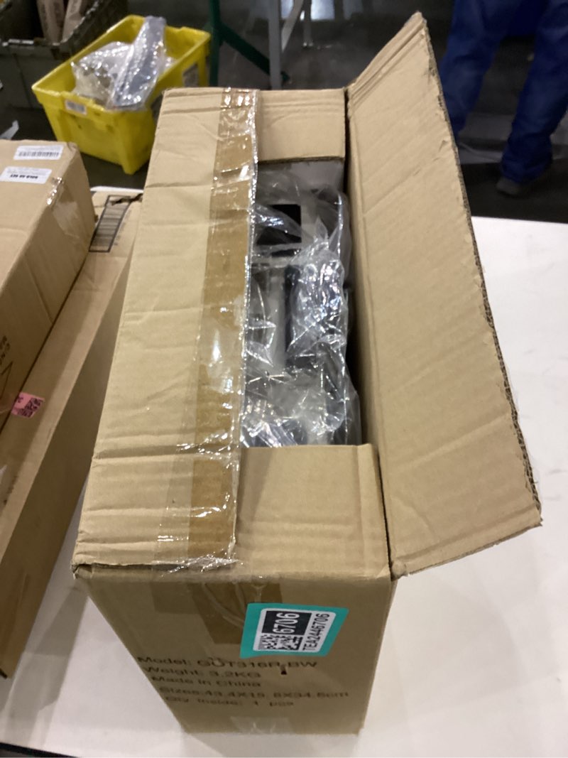 Condition photo showing New/Like New for Portable Record Player with Bluetooth, 3-Speed Turntable, 2500mAh Rechargeable Battery, Headphone Jack, Aux & RCA Output – Vintage Suitcase Design for Vinyl Lovers White/Black