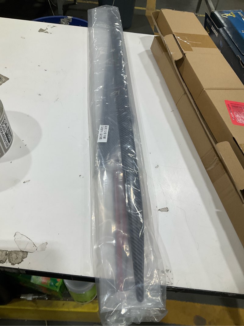 Condition photo showing Good Condition for carbon fiber side door guards protector compatible with nissan rogue 2021 2022 2023 2024 2025 2026, door side body molding trim strips