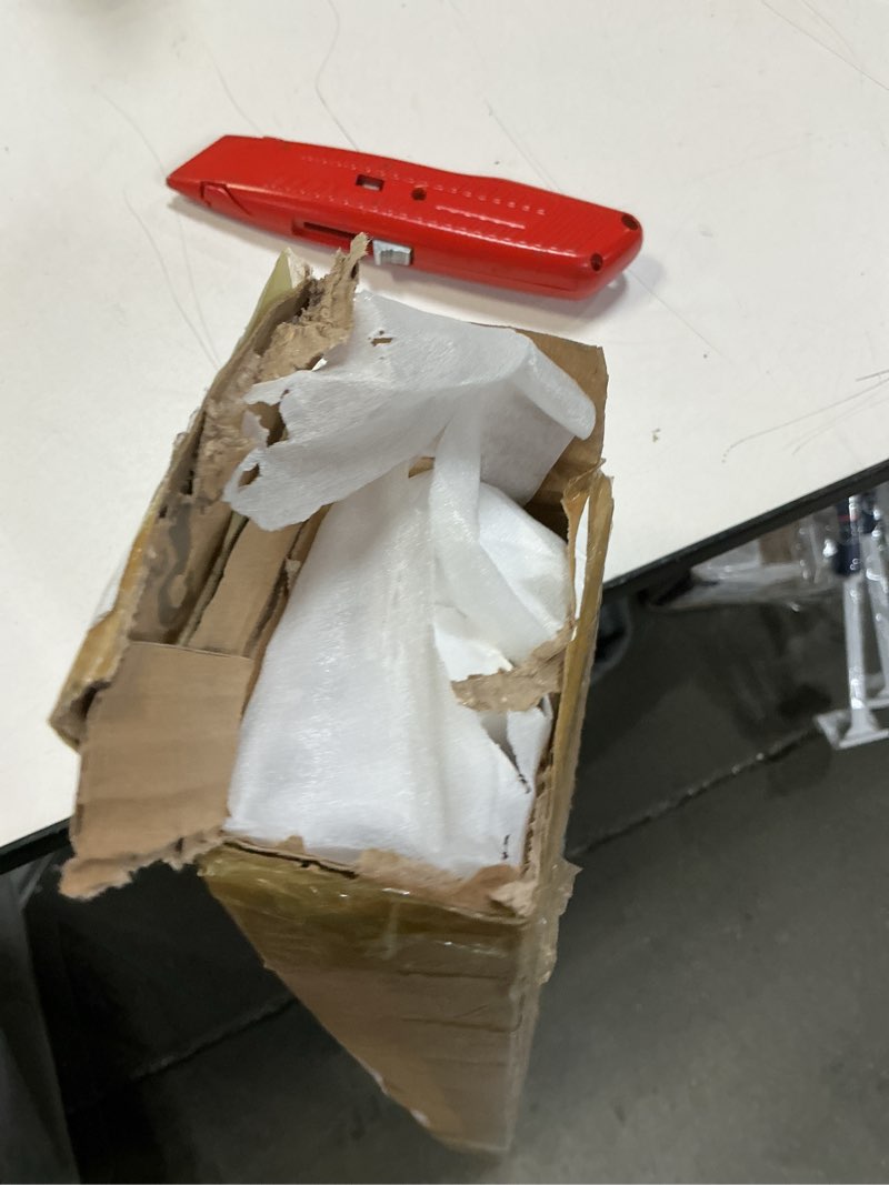 Condition photo showing Good Condition for 5 Pcs Peel and Stick Ceiling Crown Molding Trim Total 16.4 ft Length 2" Wide Self-Adhesive Crown Molding Polystyrene Foam Ceiling Trim for DIY Wall Home Hotel Indoor Corner Craft Decor