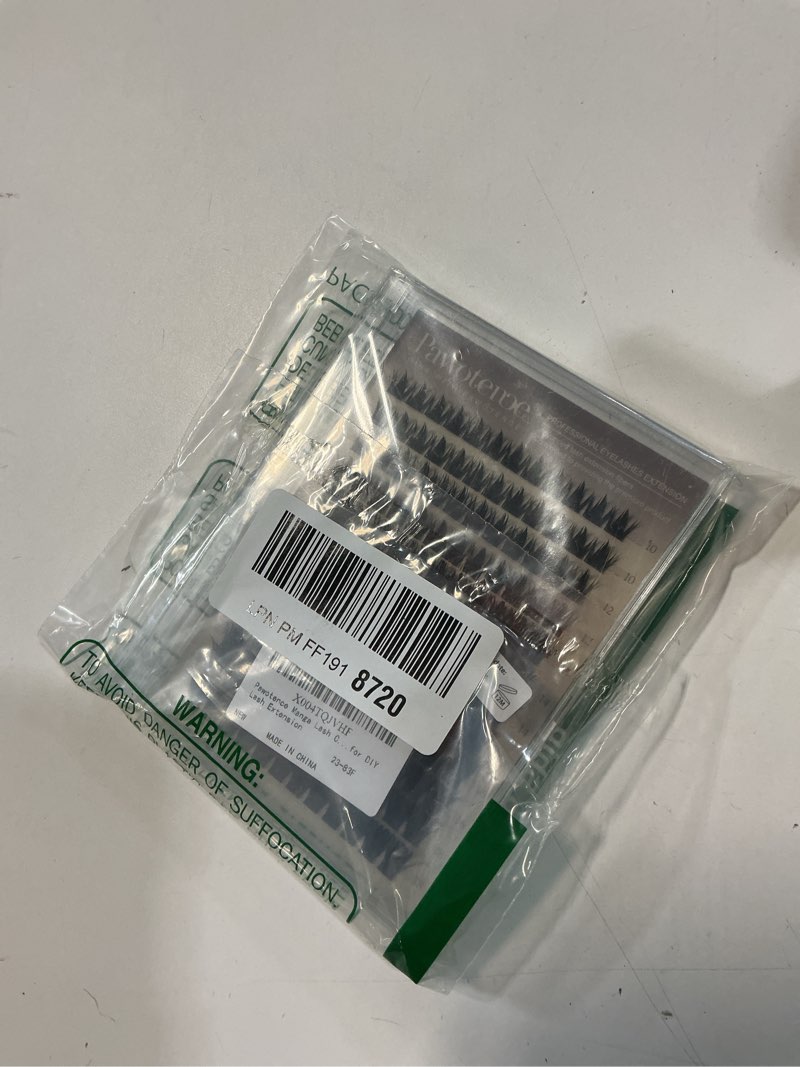 Condition photo showing New/Like New for Pawotence Manga Lash Clusters 10-18mm Eyelash Clusters 144pcs Cluster Eyelash Extensions Anime Cluster Lashes Individual False Eyelashes for DIY Lash Extension U. WET MANGA clusters