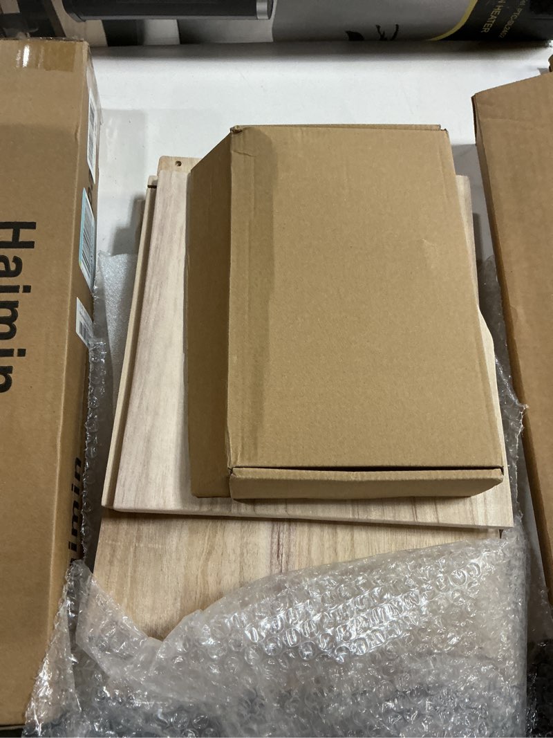 Condition photo showing Good Condition for Chicken Brooder Box for Chicks & Quail with 3 Absorbent Pads, Feeder and Waterer - Adjustable Temperature Control Brooding Box for Small Chicken Coop & Quail Cage (15.7x12x12 Inches)