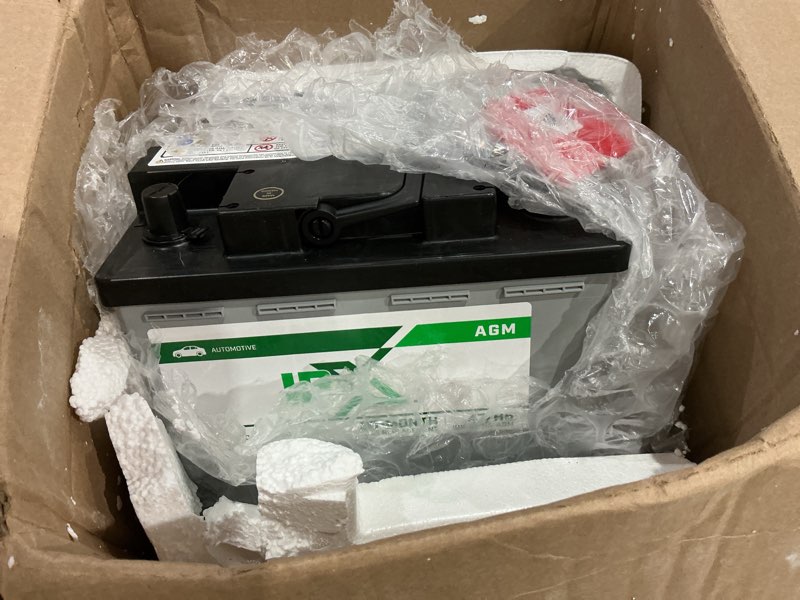 Condition photo showing Good Condition for interstate batteries ibx automotive battery 12v 60ah (group size h5, 47) 650cca sli agm auto replacement battery for cars, suvs, sedans, trucks (ibx-47/h5-agm)