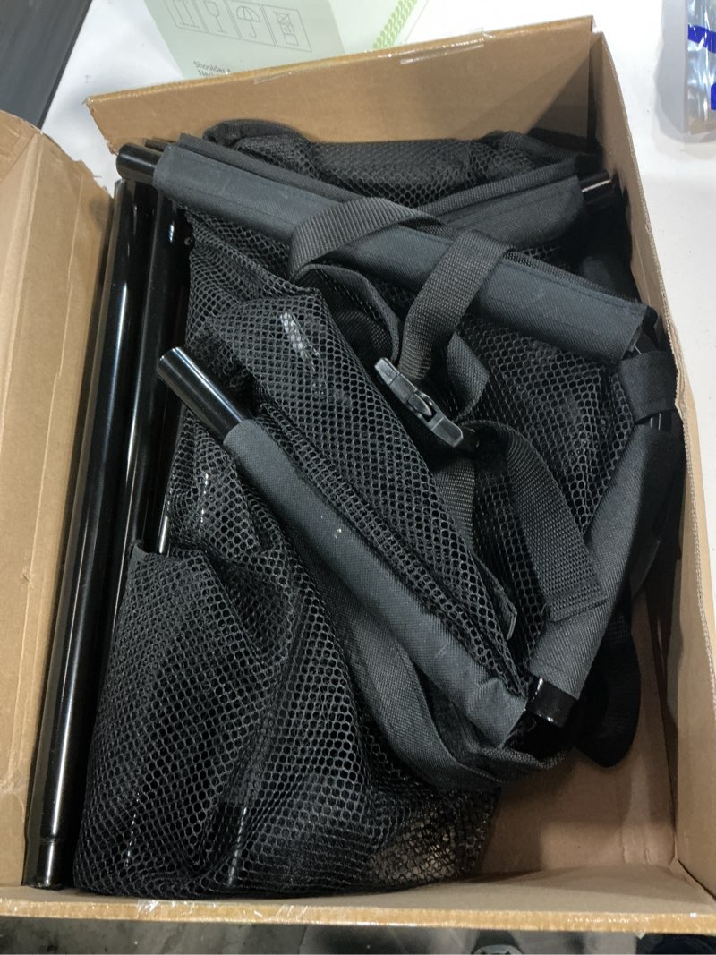 Condition photo showing Good Condition for dog car barrier escape-proof, 50" wide car divider for 2nd 3rd row seats & cargo area, durable back seat car gate trunk barrier with see through net mesh for small trucks & suv & mid-sized vehicle medium