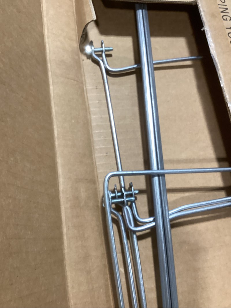 Condition photo showing Good Condition for smead steel hanging file folder frame, letter size, gray, adjustable length 23" to 27", 2 per pack (64872)