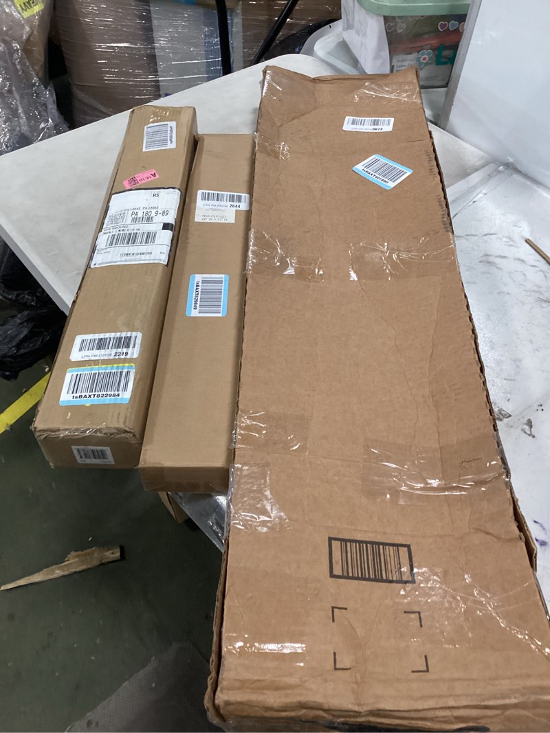 Condition photo showing As Is for Assorted window blinds