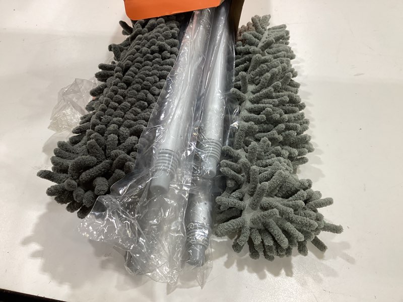 Condition photo showing Good Condition for eazer 89'' squeegee window cleaner 2 in 1 rotatable window cleaning tool kit with extension pole, window washing equipment with bendable head for indoor/outdoor window and car glass