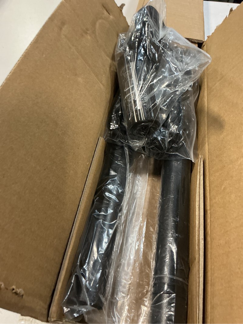 Condition photo showing Good Condition for zocone tension curtain rod 51-128 in (4.25-10.5ft), shower curtain rod no drilling for bathroom, outdoor curtain rods for patio, adjustable spring shower rod room divider closet rod, never rust, black black 51-128 inches
