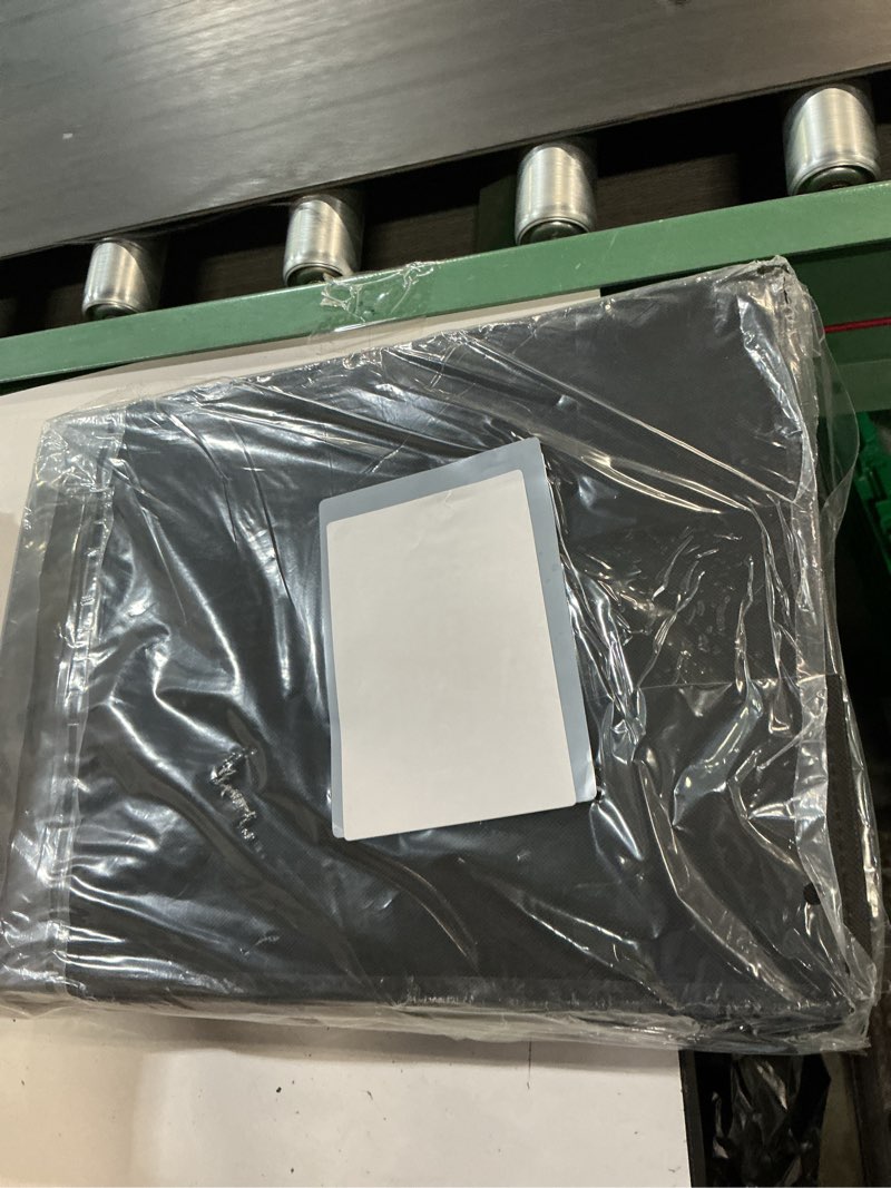 Condition photo showing New/Like New for shoe organizer for closet, shoe box storage containers fit 18 pairs foldable shoe storage bins with clear cover & adjustable dividers for shoes blankets linen clothing (black, (24.4*16.5*12.9)x1) (24.4*16.5*12.9)x1 black
