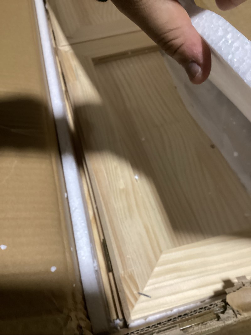 Condition photo showing Good Condition for 31.5 Inch Wooden Hamster Cage with Pull-Out Tray, Small Animal Habitat with Double Skylight Doors for Gerbil, Mouse, Guinea Pig, Rat, No Accessories