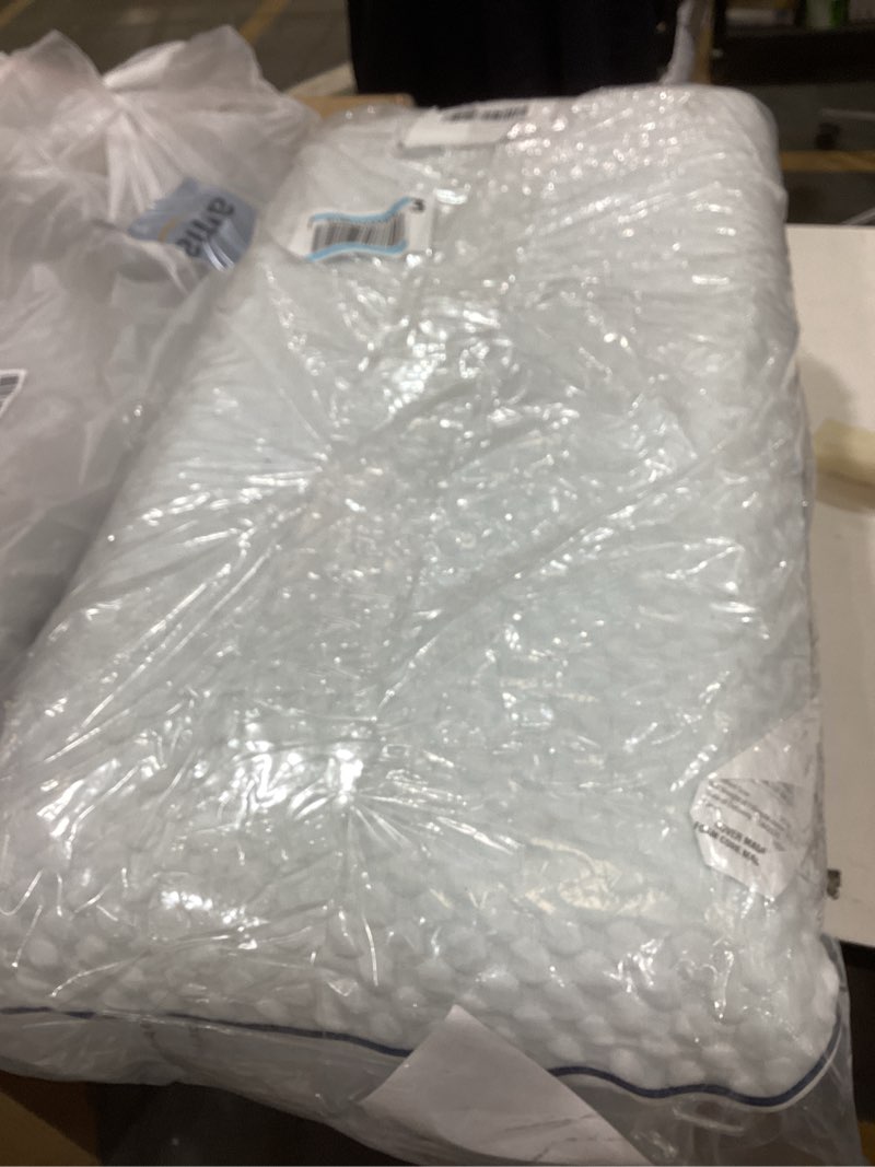 Condition photo showing As Is for WEEKENDER Gel Memory Foam Pillow - Queen Size - 2-Pack - Medium Plush Feel - Neck & Shoulder Support - For Back, Side, & Stomach Sleepers - Home, Hotel, & Hospital Essentials Queen 2 Pack