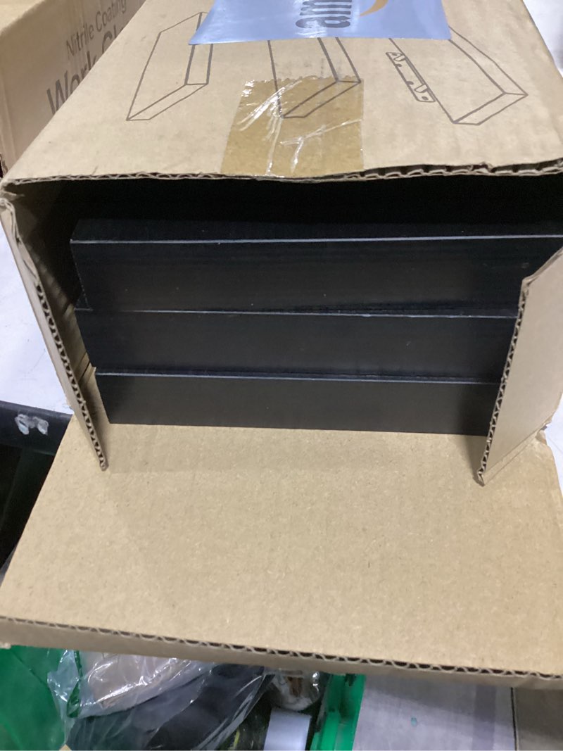 Condition photo showing As Is for bayka floating shelves for wall, wall mounted rustic wood shelves for bathroom, bedroom, living room, kitchen, hanging shelf for books/storage/room decor with 22lbs capacity (black, set of 3, 15.7in) a. black - universal classic style 3 15.7inches