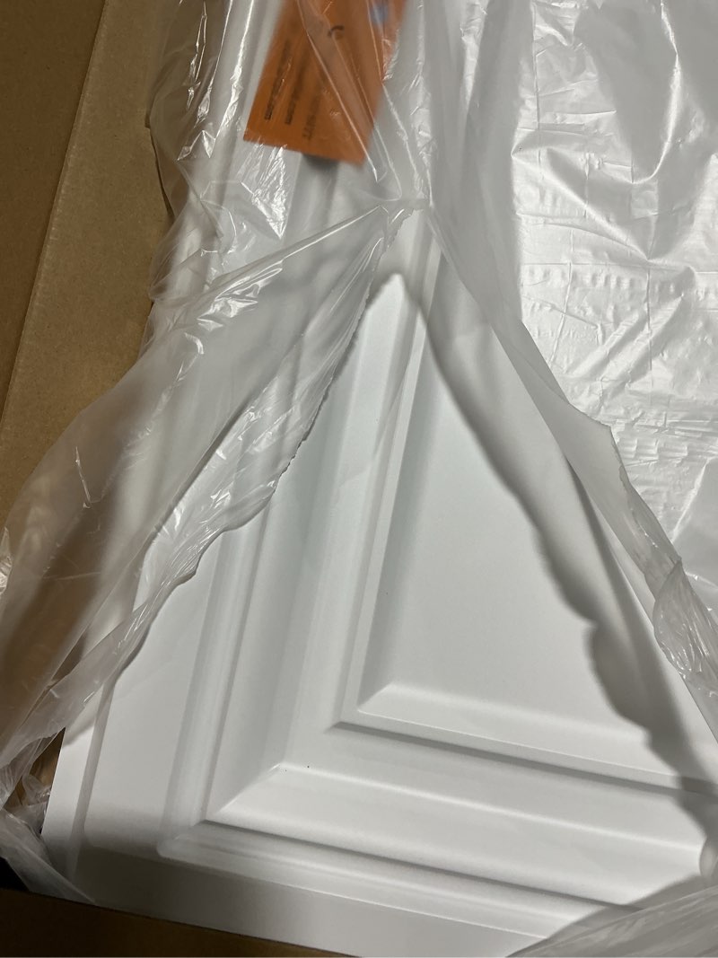 Condition photo showing Good Condition for art3d pvc ceiling tiles, 2'x2' plastic sheet in white (12-pack) 24"x24" white 1 12